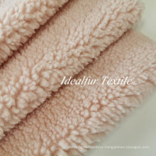 Micro Fiber Sherpa Fleece Sherpa Lamb Fur Fabric